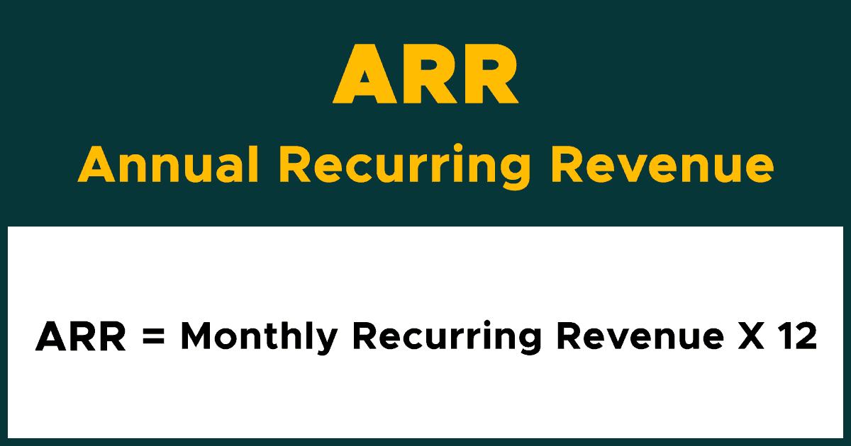 annual recurring revenue
