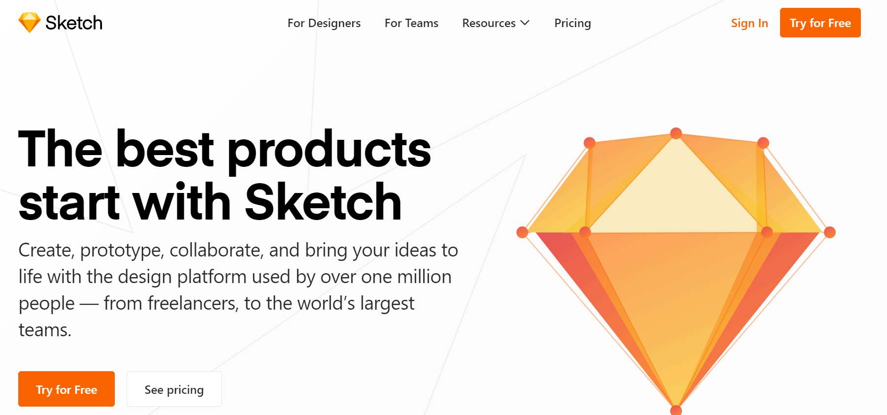 Web design software for ecommerce - Sketch