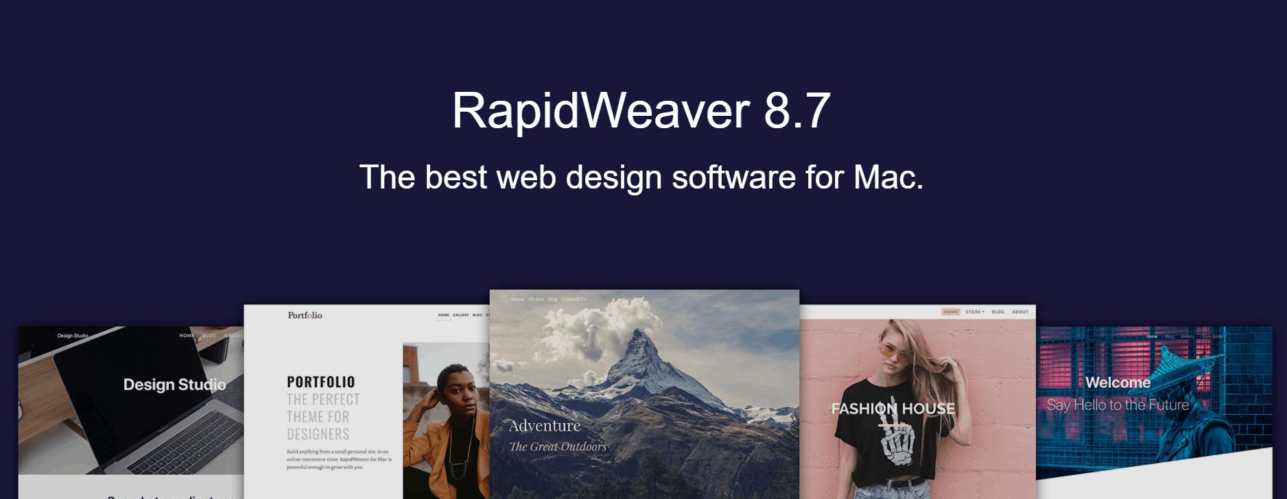 Website Editor - RapidWeaver
