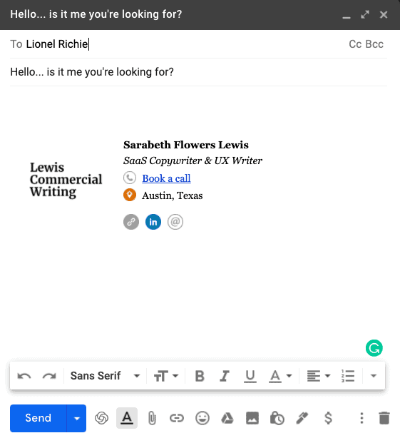 Gmail keyboard shortcuts - Compose