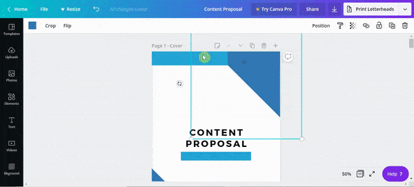 marketing proposal template canva