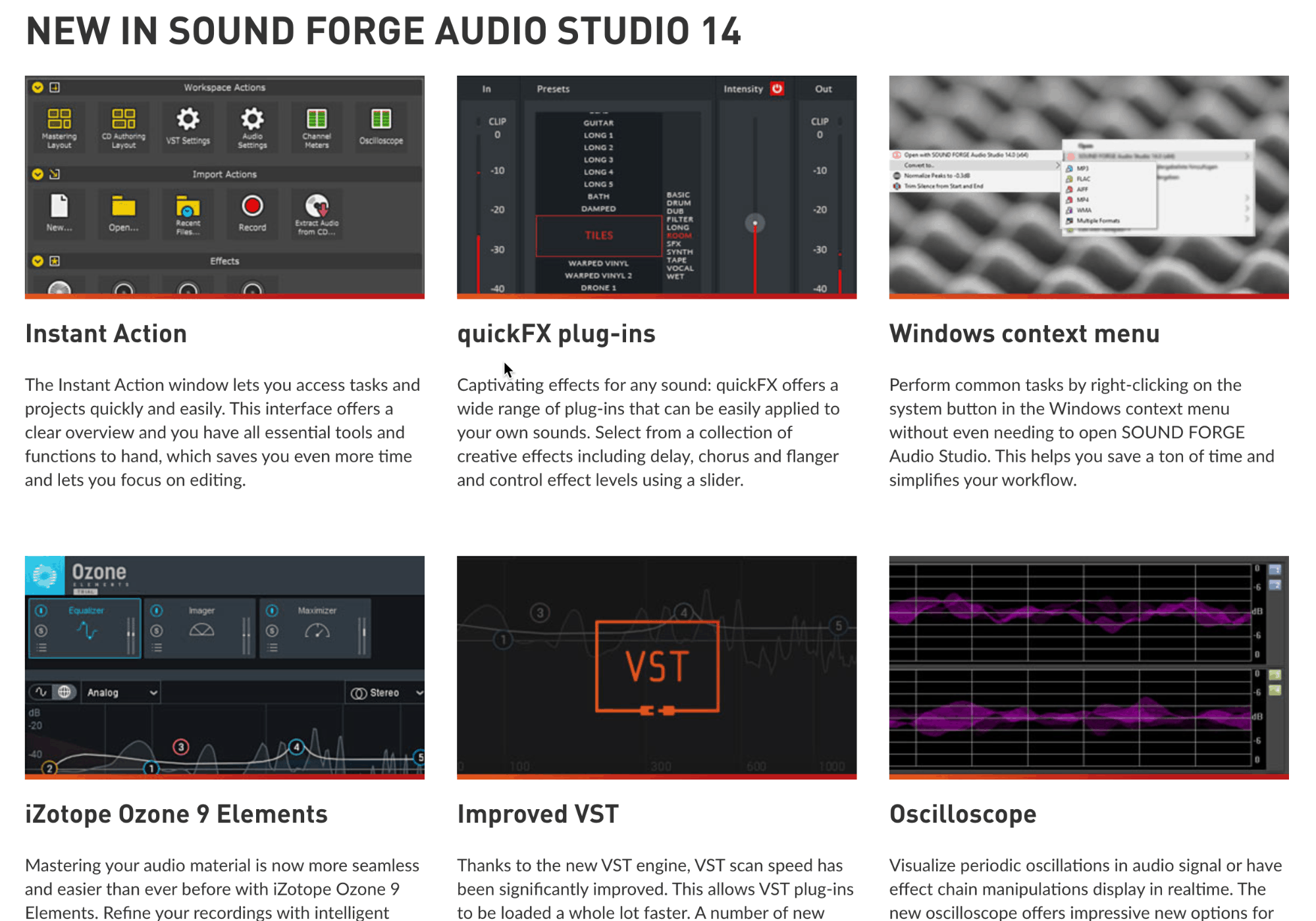 Best audio editing software - Sound Forge