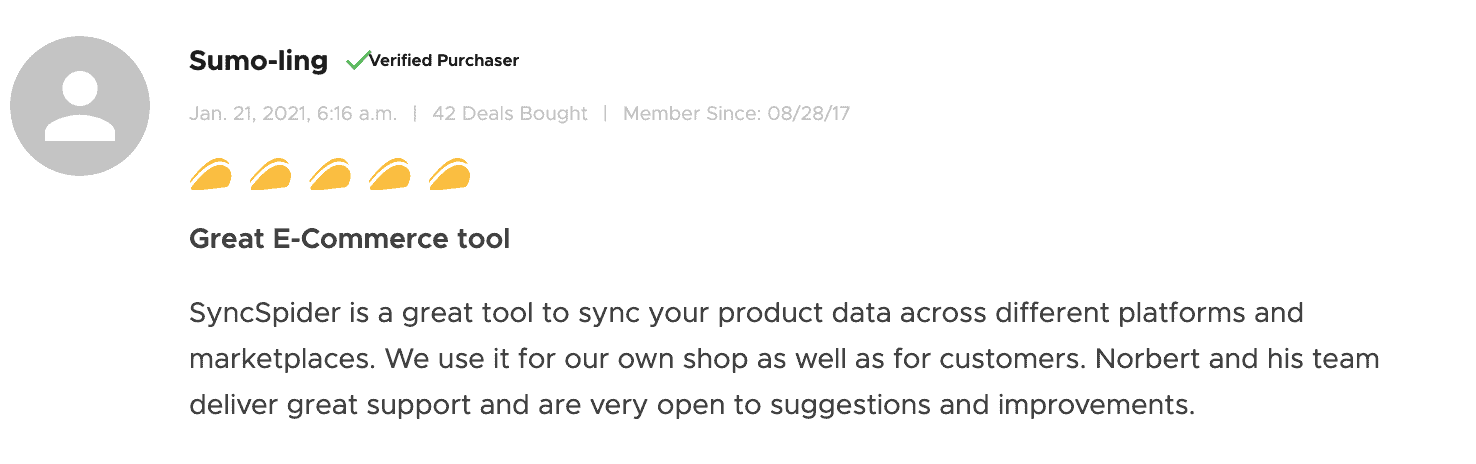 AppSumo Feb'21 Deal - SyncSpider