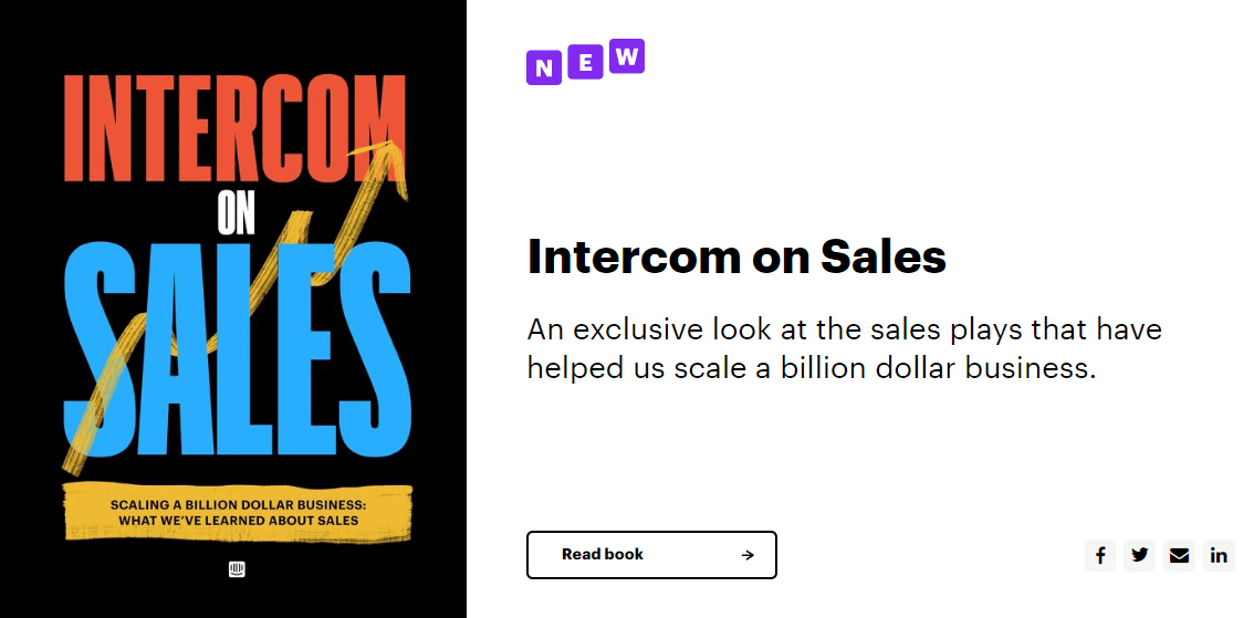 Ebook by Intercom