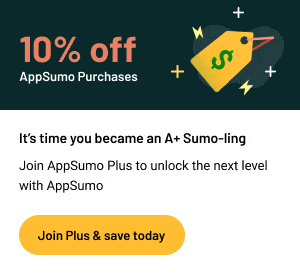 join AppSumo Plus