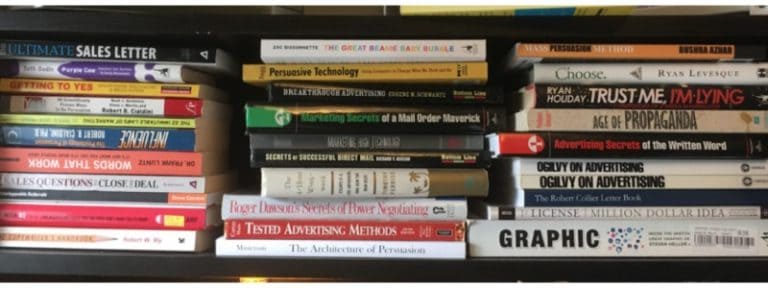 My persuasion books for email A/B testing