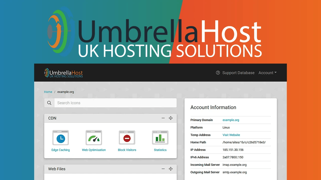 UmbrellaHost web hosting