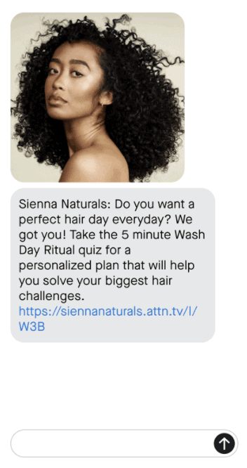 Sienna Naturals's sms