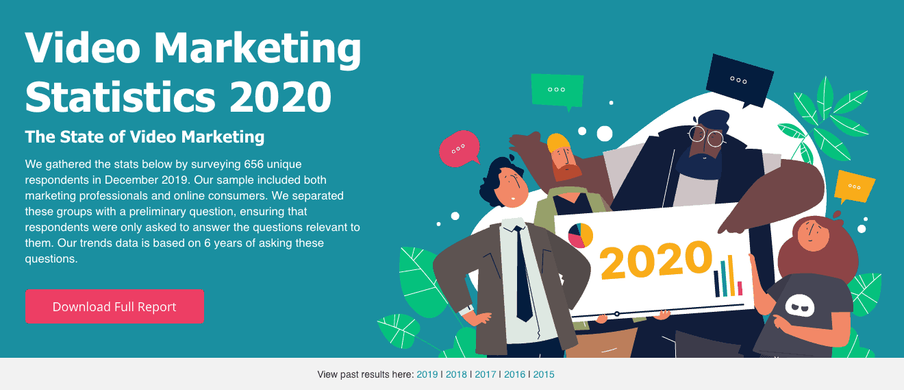 video marketing statistic 2020