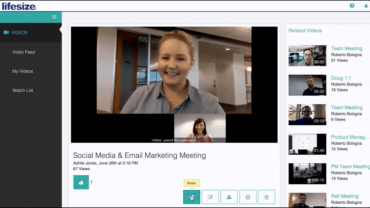 best video conferencing software - lifesize