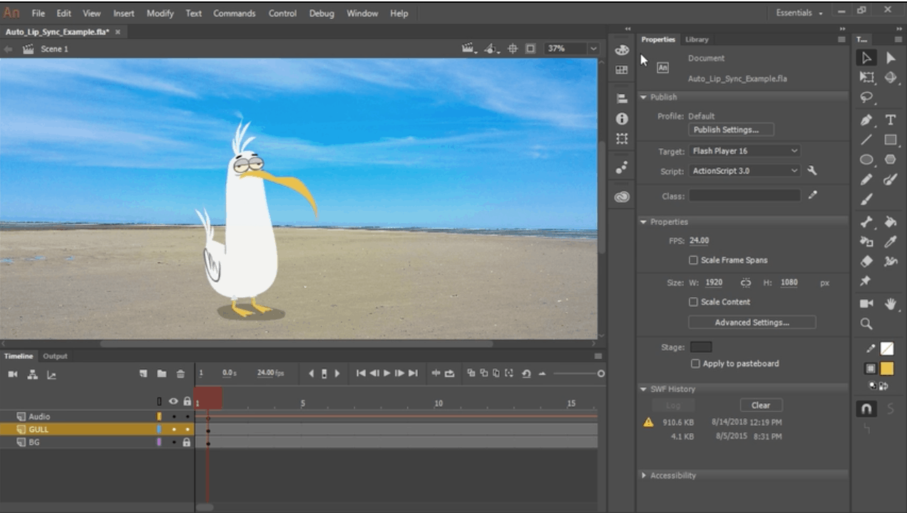 best animation software - adobe animate