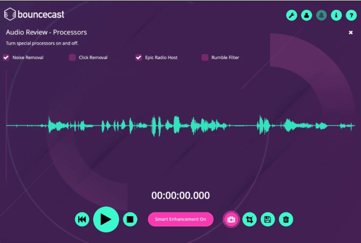 podcast recording software - bouncecast