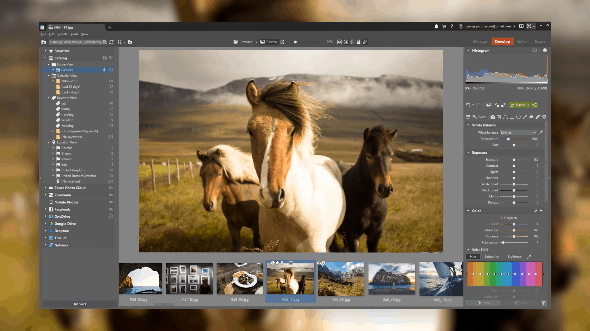 photo management software - Zoner Photo Studio X