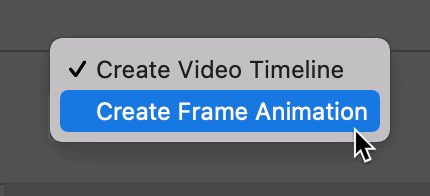 “Create Video Timeline” button