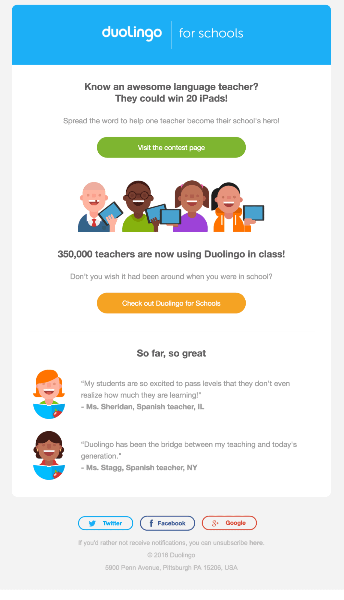 email by Duolingo