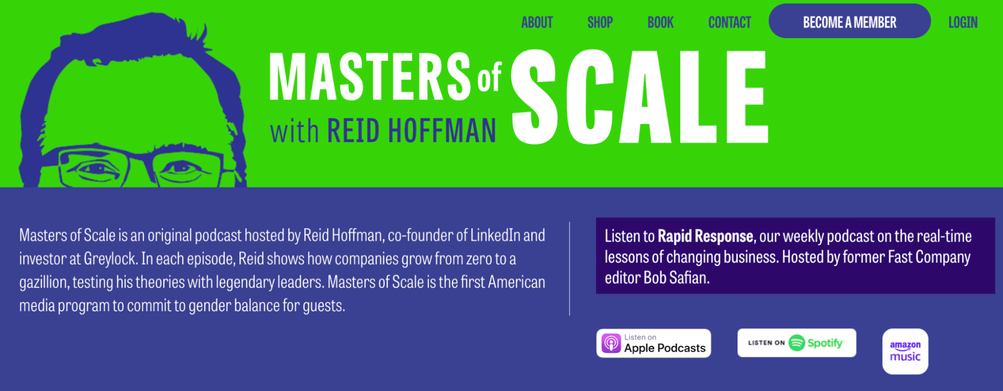 Reid Hoffman’s Masters of Scale