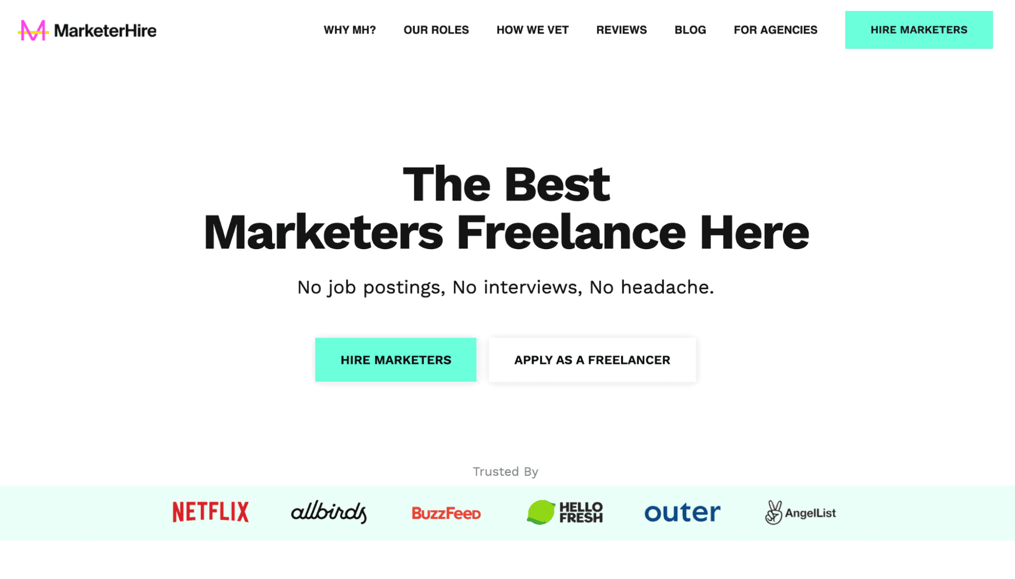best freelance websites - markerterhire
