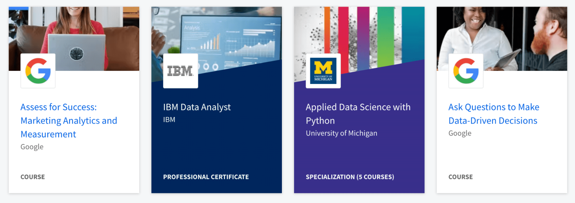 data analysis courses