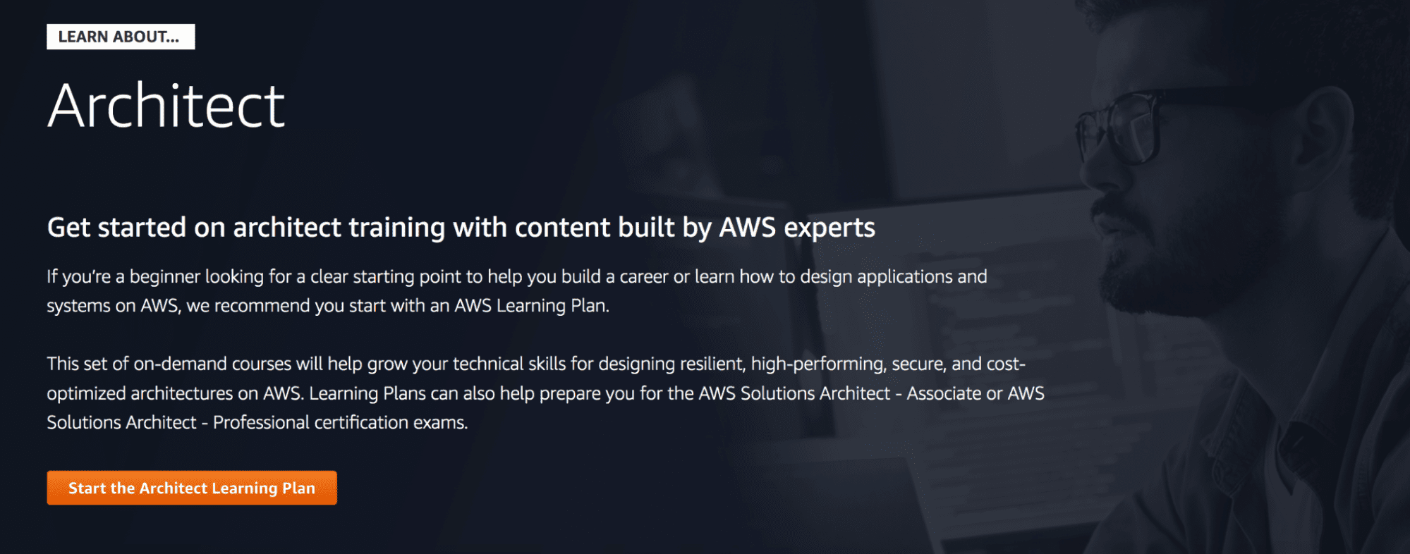 online course from AWS site